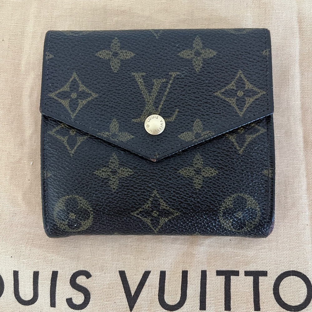 Louis Vuitton Compact Wallet Vintage Elise Porte Monnaie Billets 1990